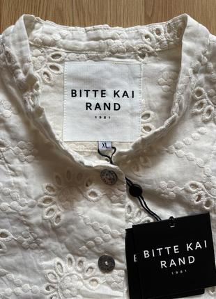 Блуза  рубашка шитье премиум bitte kai rand дания4 фото