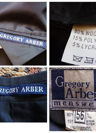 (649) отличный мужской классический костюм gregory arber wear /размер  568 фото