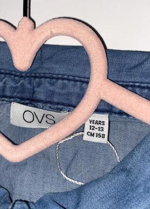 Платье джинсово-фатиновое// бренд: ovs60 размер: 1584 фото