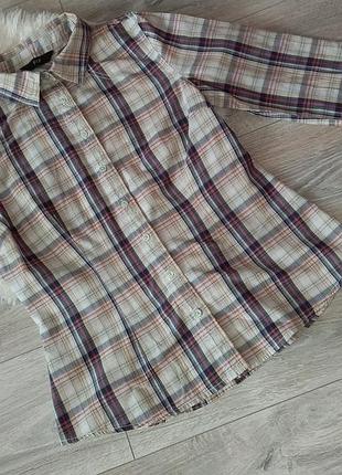 Сорочка в клітинку f&f