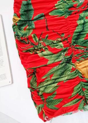 Стильное платье/платье/платье в утяжеление с драпировкой zara, на р. xs/xxs 💔5 фото