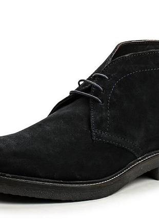 Ботинки base london rufus navy 42 (43), новые, нубук3 фото