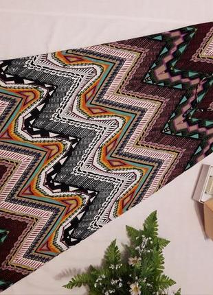 Красивый длинный в пол разноцветный сарафан платье от tu. размер 44.9 фото