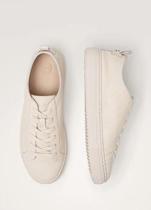 Кеды massimo dutti кроссовки молочные