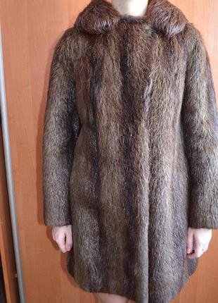 Шуба с натурального меха