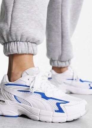 1, белые сетчатые мужские кроссовки puma размер 42 teveris base nitro пума us9 стелька 27 см оригинал