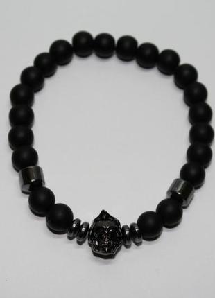 Браслет skull black v2 2