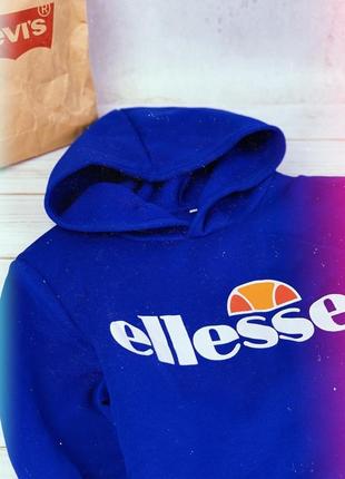 Свитшот-туника на флисе от ellesse ассиметричного кроя1 фото