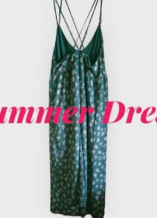 Літня сукня ,французького дизайну на подвійних бретелях батал розмір