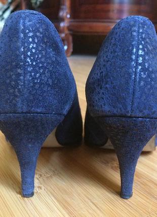 Туфли натуральная замша 37 размера женские