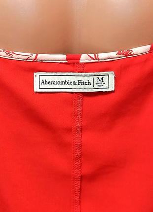 Шифоновое платье/сарафан с открытыми плечами abercrombie & fitch4 фото