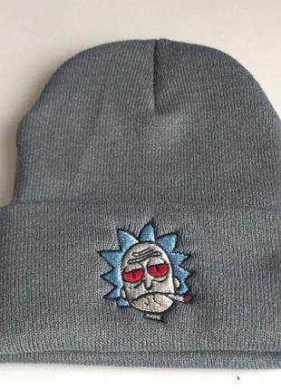 Шапка рік і морті сіра rick and morty limited edition