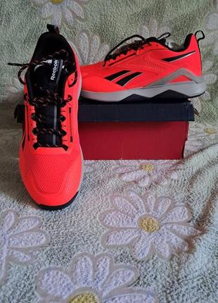 Чоловічі кросівки reebok nanoflex adventure tr 43, 28 см