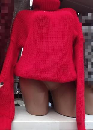 Об'ємні светри в кольорах. теплі2 фото