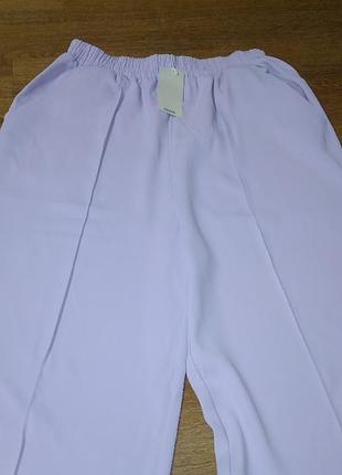 Брюки-палаццо ,бузковий колір, cropp