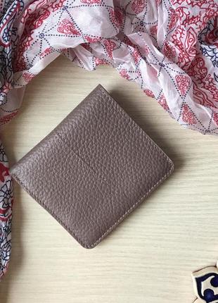 Шкіряний жіночий гаманець портмоне