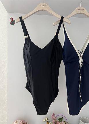 Черный купальник f&f