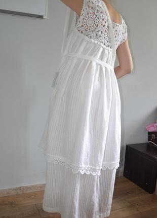 Дизайнерское платье "белая акация"3 фото