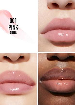 Блеск для увеличения объема губ dior addict lip maximizer 001 pink3 фото