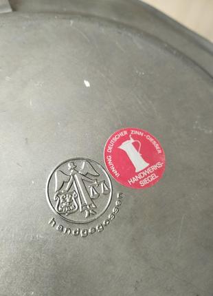 Интерьерная тариль винтаж германия handgegossen