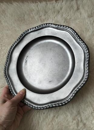 Интерьерная тариль винтаж германия handgegossen