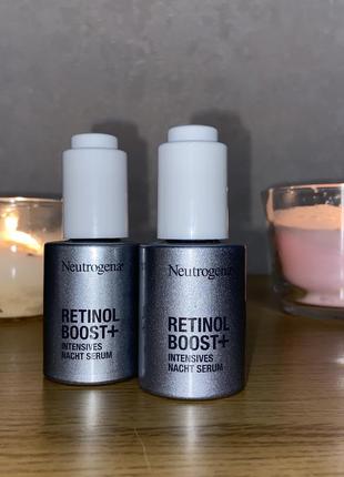 Neutrogena retinol boost інтенсивний нічний догляд