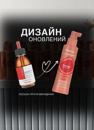 Fanola energy anti hair loss lotion лосьон против выпадения волос 125 мл2 фото