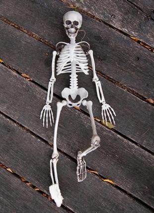 Уникальный декор скелет для хеллоуина около 100см + подарок1 фото