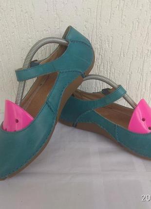 Туфли кожанние Clarks лето туфли р.38