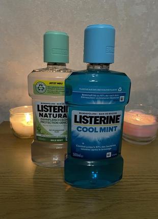 Listerine cool mint рідина для полоскання рота для свіжого подиху2 фото