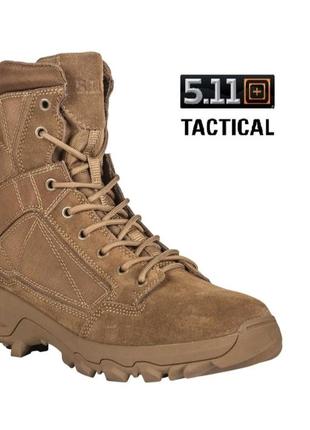 🔥 тактичні демісезонні берці черевики "5.11 tactical - fast-tac 6" boots" (койот)