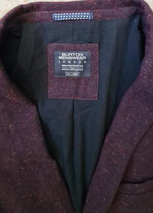 Мужской пиджак burton menswear london3 фото