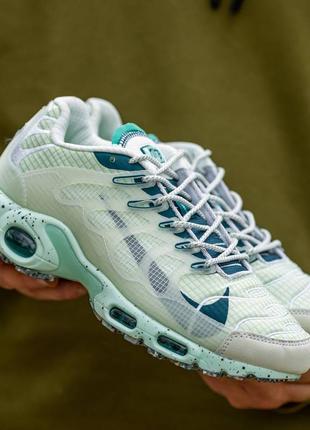 Лёгкие белые кроссовки nike air max tn terrascape plus  білі чоловічі кросівки nike air max tn terrascape1 фото