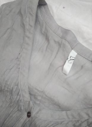 Блузка серого цвета2 фото