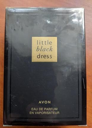 Avon little black dress женская парфюмированная вода 50мл1 фото
