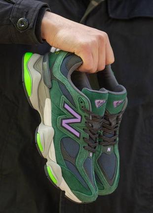 Демисезонное зеленое хаки кроссовки new balance 9060 зеленые мужские кроссовки new balance 9060