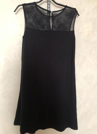 Стильное черное платье intimissimi, р. s