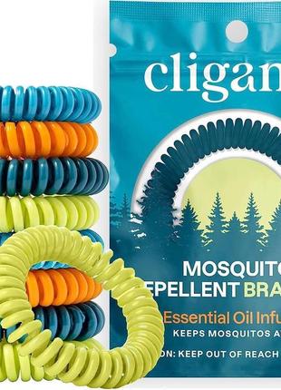 Браслет репелент від комарів cliganic. оригінал, сша5 фото