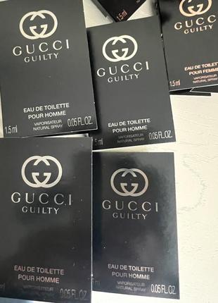Gucci guilty pour homme туалетна вода для чоловіків2 фото