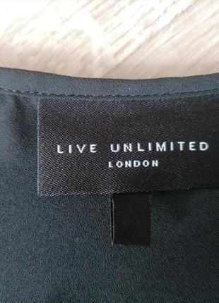 Легкая шифоновая туника от live unlimited london, 50 euro, u9 22, 3xl-4xl4 фото