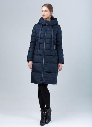 Куртка зимняя женская больших размеров clasna cw18d726cwl