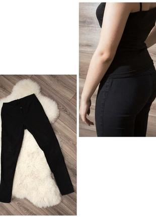 Черные джинсы skinny от vila3 фото