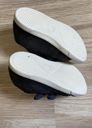 Кеды замшевые кроссовки zara 22 размер (14 см)9 фото