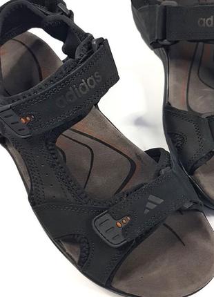 Летние чёрные сандали adidas літні чоловічі сандалі adidas4 фото