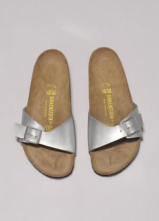 Шльопки шльопанці тапки сандалі босоніжки в'єтнамки сланці birkenstock madrid - 39 - 250 мм