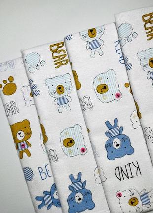 Байковые пеленки