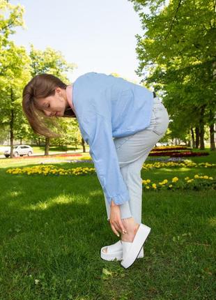 Женские кожаные шльопанцы, разные цвета