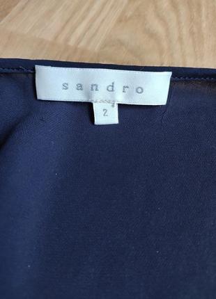 Sandro paris романтическая блуза рубашка. франция.8 фото