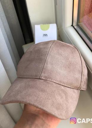 Велюрова кепка h&amp;m