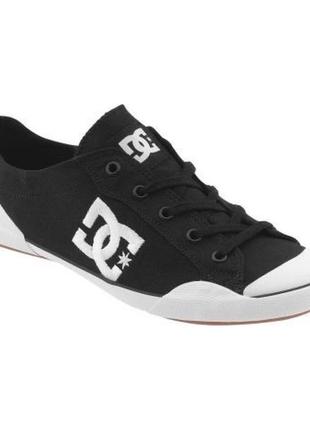 Кеды женские dc chelsea z low black/white2 фото